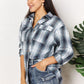 Mandy Plaid Dropped Shoulder Shirt