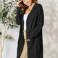 Basic Bae Full Size Hooded Sweater Cardigan