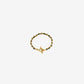 18K Gold-Plated Leather Chain Bracelet