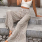 Perfee Printed Wide Leg Pants