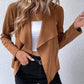 Collared Neck Long Sleeve Jacket