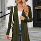 Open Front Long Sleeve Cardigan