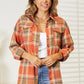 Mandy Plaid Dropped Shoulder Shirt