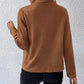 Collared Neck Long Sleeve Jacket